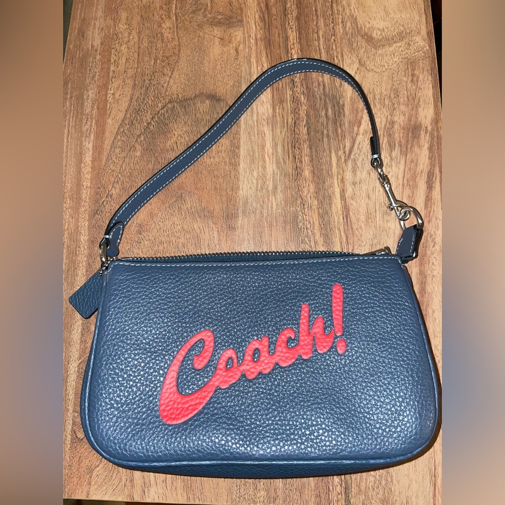 Navy Nolita Coach Purse